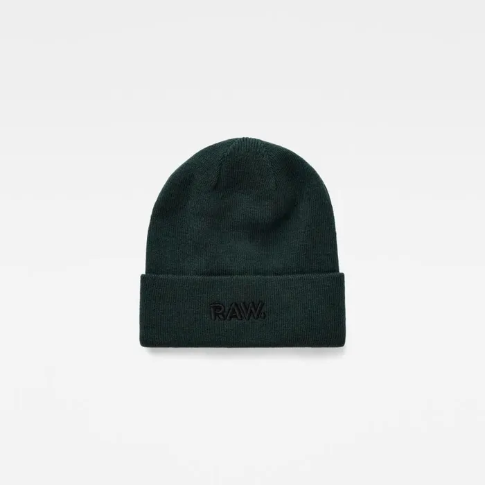 Accessories Men GStar RAW Effo Raw Long Beanie Laub
