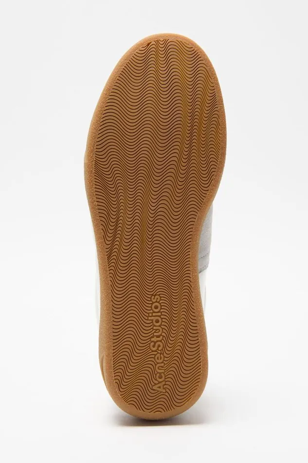 Acne Studios Laceup Sneakers Whitebrown Woman Shoes