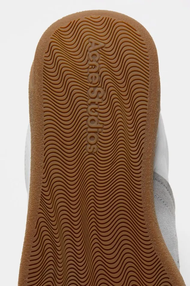 Acne Studios Laceup Sneakers Whitebrown Woman Shoes