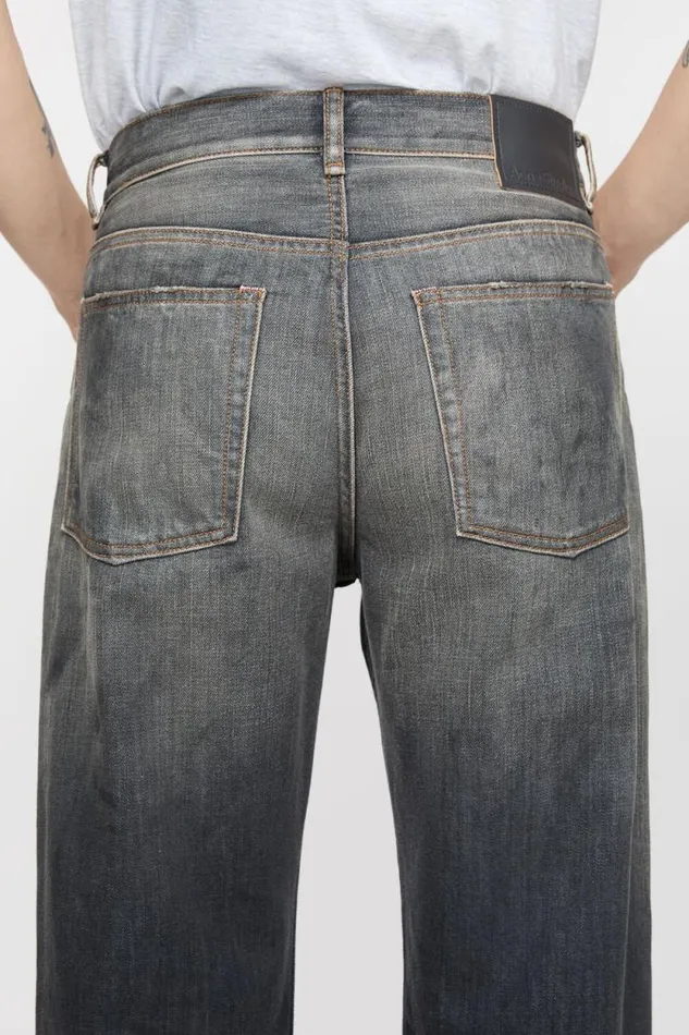 Acne Studios Loose Fit Jeans 8211 2021M Black Man Jeans