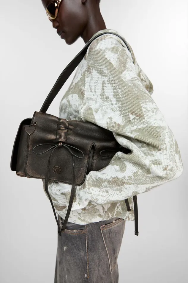 Acne Studios Multipocket Bag Dark Brownbeige Man Bags