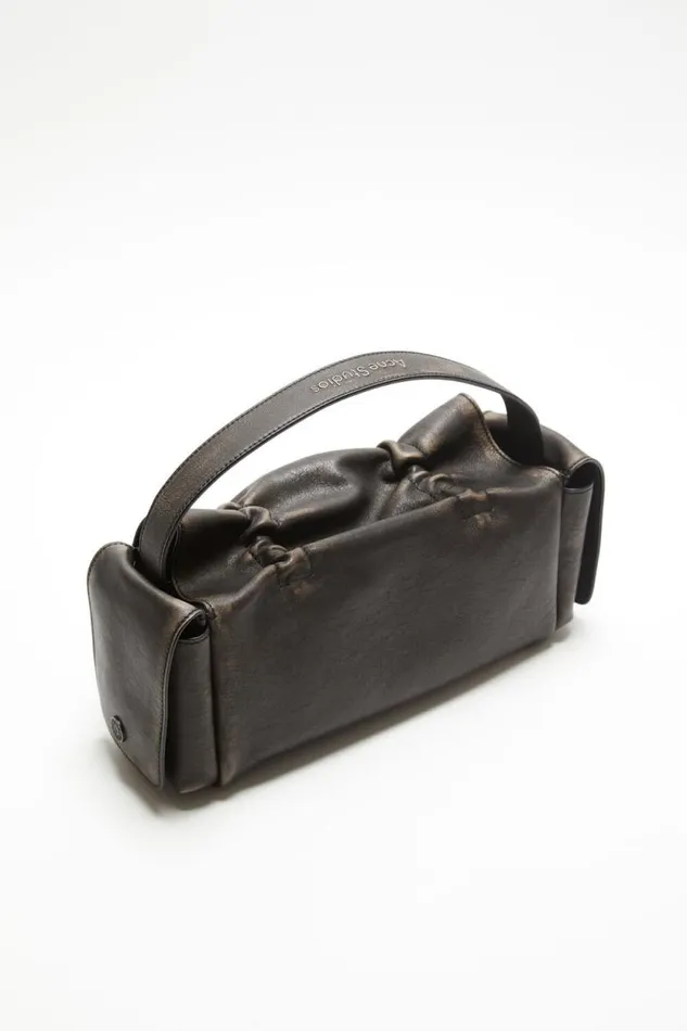 Acne Studios Multipocket Bag Dark Brownbeige Man Bags