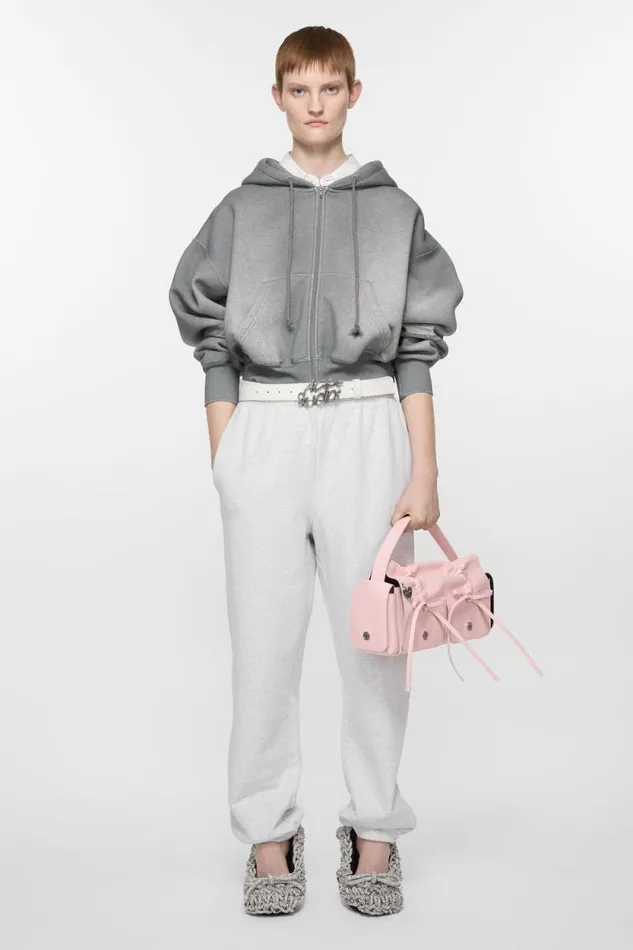 Acne Studios Multipocket Bag Powder Pink Woman Bags
