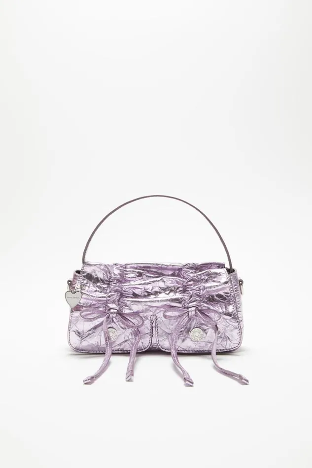 Acne Studios Multipocket Micro Bag Lavender Purple Woman Bags