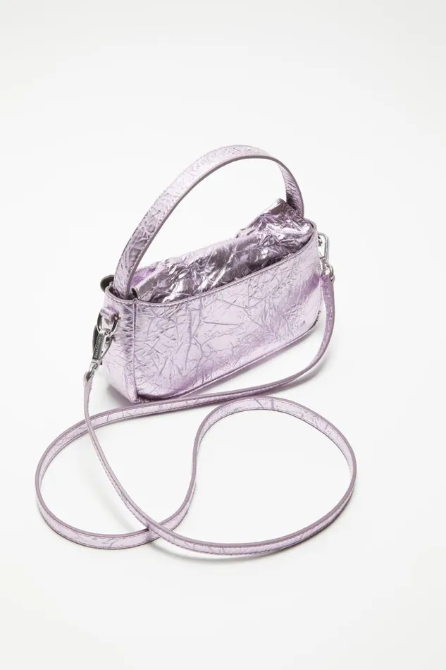 Acne Studios Multipocket Micro Bag Lavender Purple Woman Bags