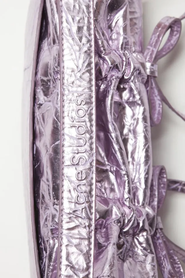 Acne Studios Multipocket Micro Bag Lavender Purple Woman Bags