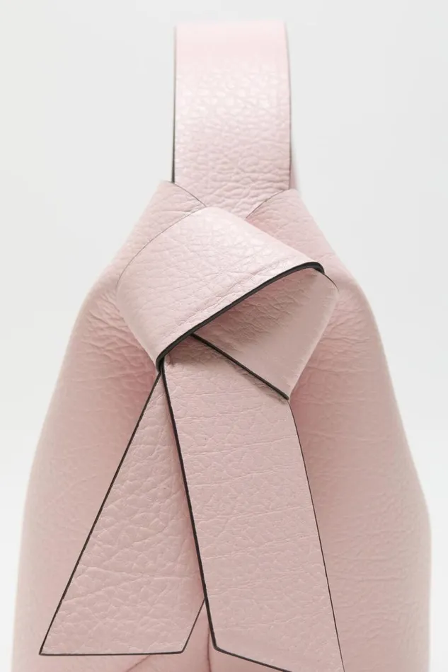 Acne Studios Musubi Mini Shoulder Bag Powder Pink Woman Bags