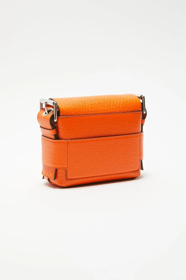 Acne Studios Musubi Shoulder Bag Bright Orange Woman Bags