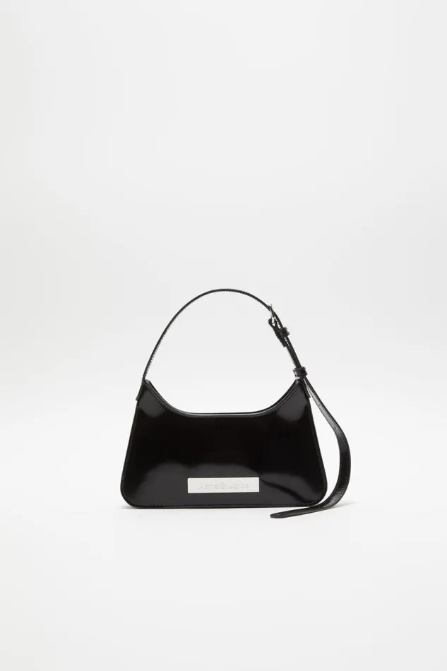 Acne Studios Platt Micro Shoulder Bag Black Woman Bags