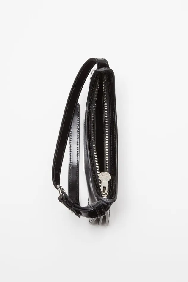 Acne Studios Platt Micro Shoulder Bag Black Woman Bags