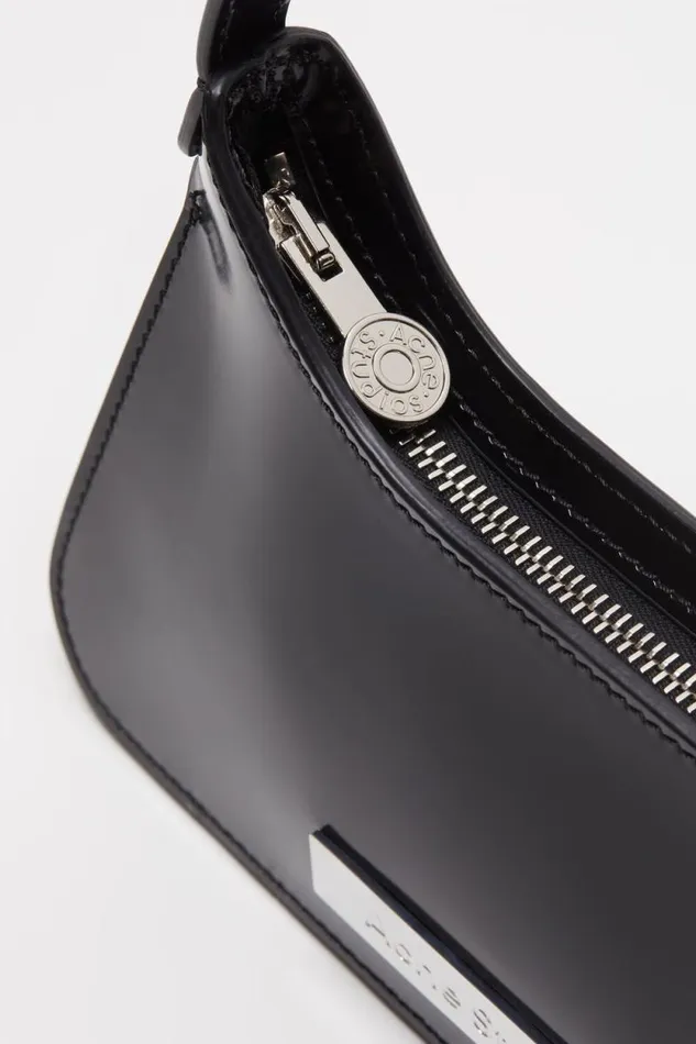 Acne Studios Platt Micro Shoulder Bag Black Woman Bags