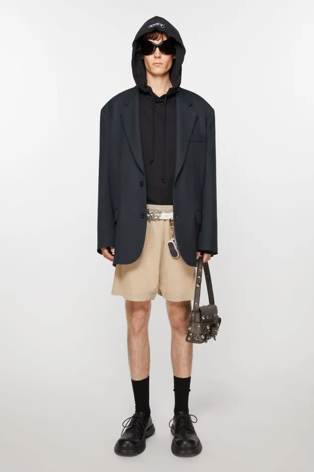 Acne Studios Relaxed Fit Suit Jacket Dark Navy Man Suit Jackets