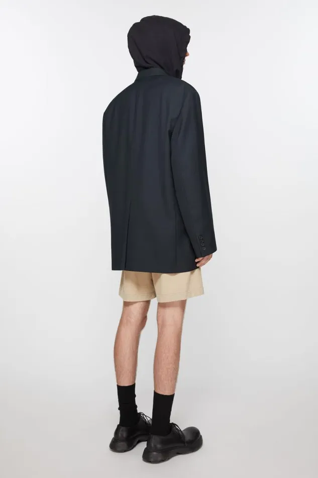 Acne Studios Relaxed Fit Suit Jacket Dark Navy Man Suit Jackets