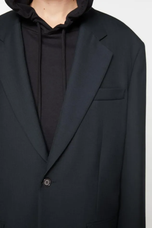 Acne Studios Relaxed Fit Suit Jacket Dark Navy Man Suit Jackets