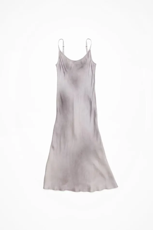 Acne Studios Strap Dress Multi Grey Woman Dresses