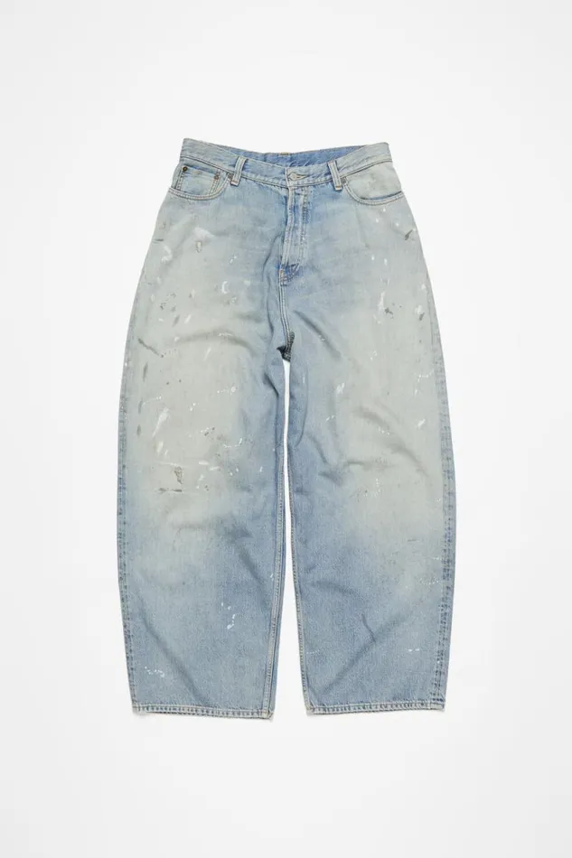 Acne Studios Super Baggy Fit Jeans 8211 2023M Light Blue Man Jeans