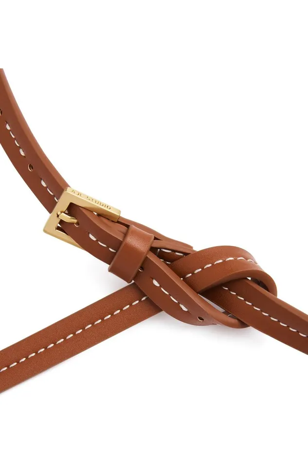 Aje Belts Synergy Wrap Belt Almond Beige 8211 Women Aje Belts Synergy Wrap Belt Almond Beige 8211 Women