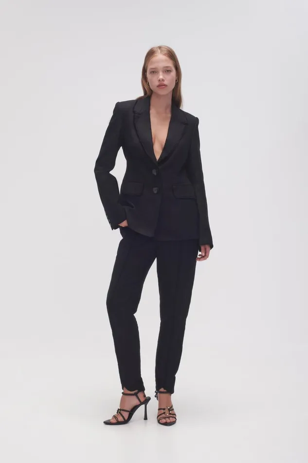 Aje Blazers Jackets and Coats Surrounding Blazer Black 8211 Women
