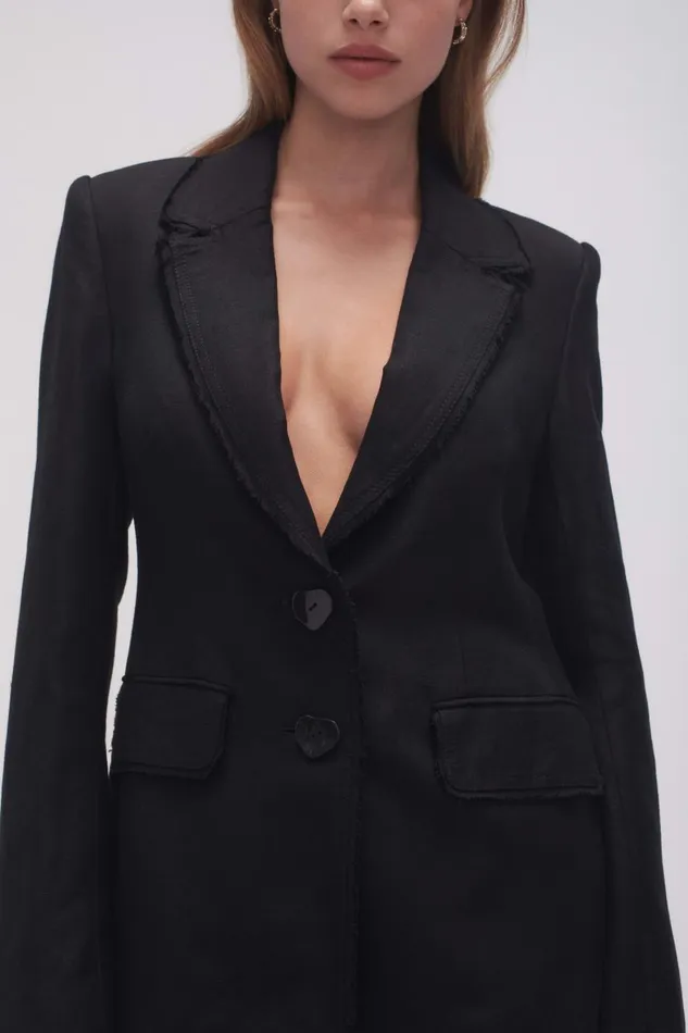 Aje Blazers Jackets and Coats Surrounding Blazer Black 8211 Women