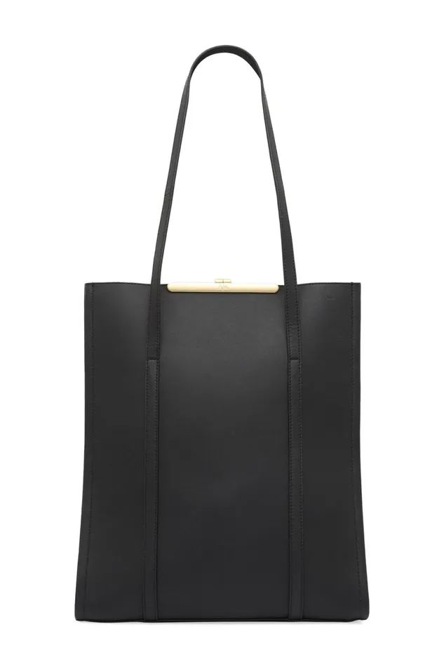 Aje Handbags and Wallets Fresco Leather Tote Black 8211 Women