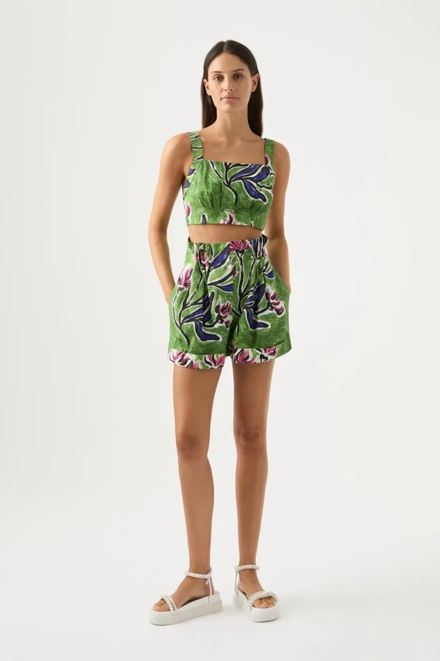 Aje Matching Sets Eden Paper Bag Short Native Gumnut Floral 8211 Women