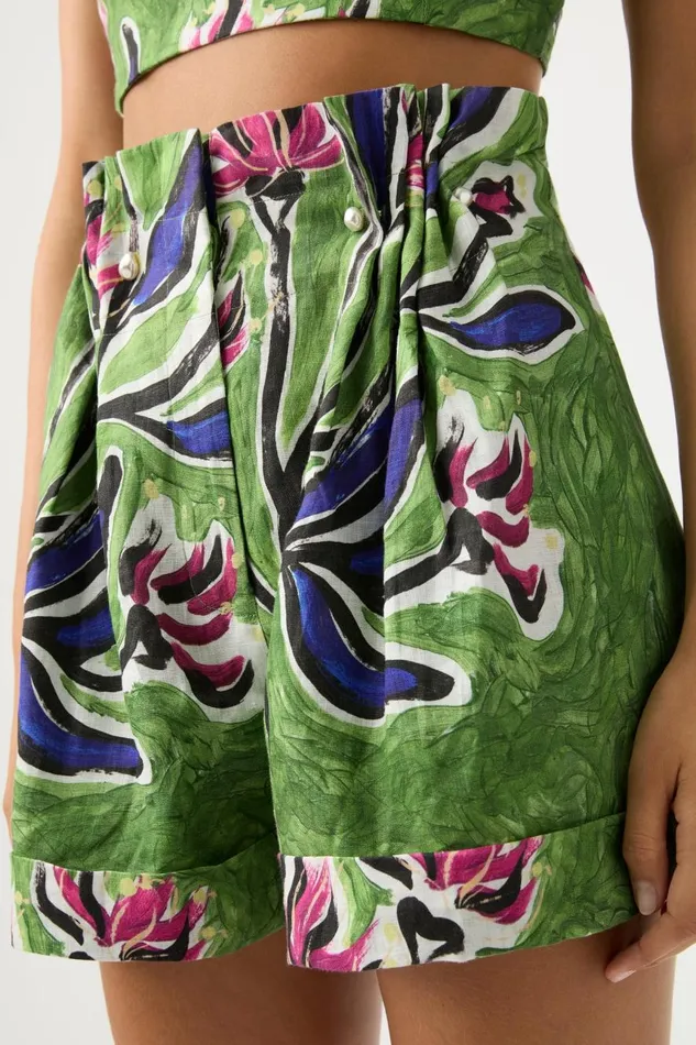 Aje Matching Sets Eden Paper Bag Short Native Gumnut Floral 8211 Women