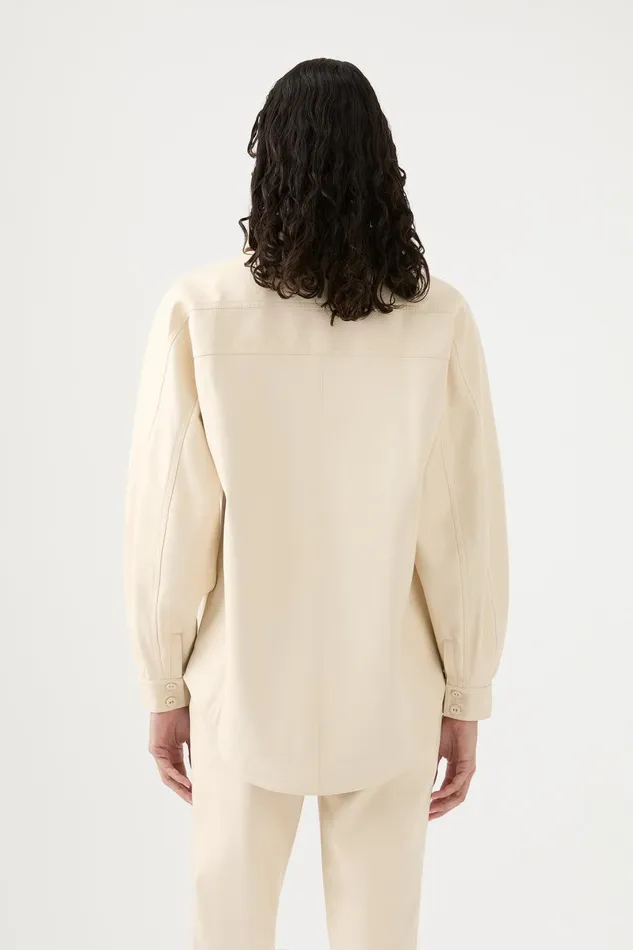 Aje Matching Sets Lumen Pearl Shirt Sandstone Beige 8211 Women Aje Matching Sets Lumen Pearl Shirt Sandstone Beige 8211 Women