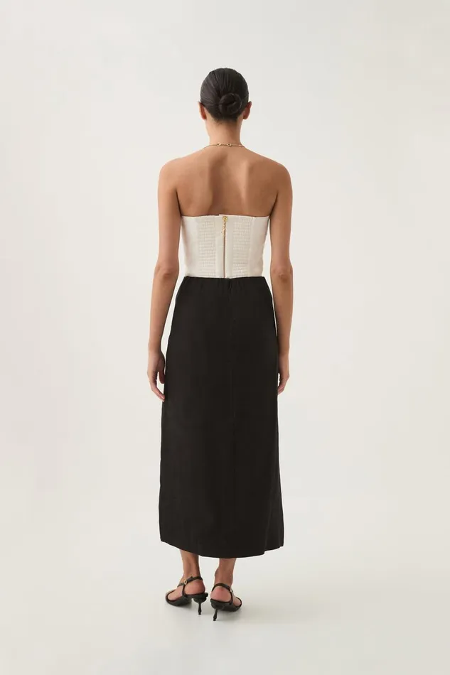Aje Skirts Adelaide Midi Skirt Black 8211 Women