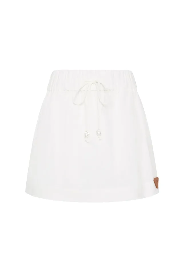 Aje Skirts Airlie Mini Skirt White 8211 Women