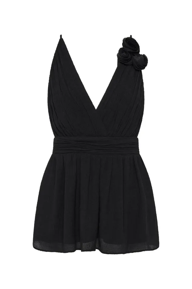 Aje Tops Mercurial Camisole Black 8211 Women Aje Tops Mercurial Camisole Black 8211 Women