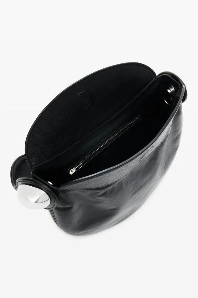 Alexander Wang Bags Women Dome Multi Carry Bag In Crackle Patent Leather