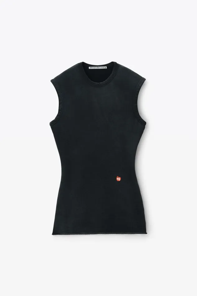 Alexander Wang Dresses Women Tapered Minidress In Classic Terry