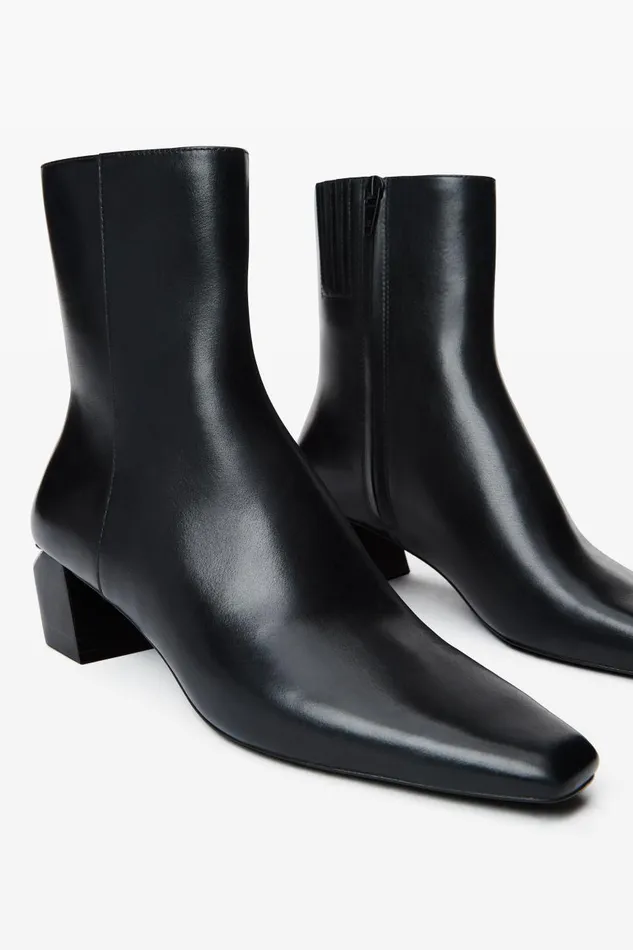 Alexander Wang Shoes Women Toni 45mm Ankle Boot In Leather