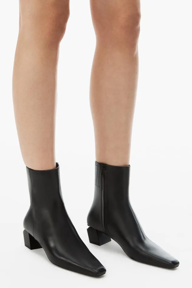 Alexander Wang Shoes Women Toni 45mm Ankle Boot In Leather