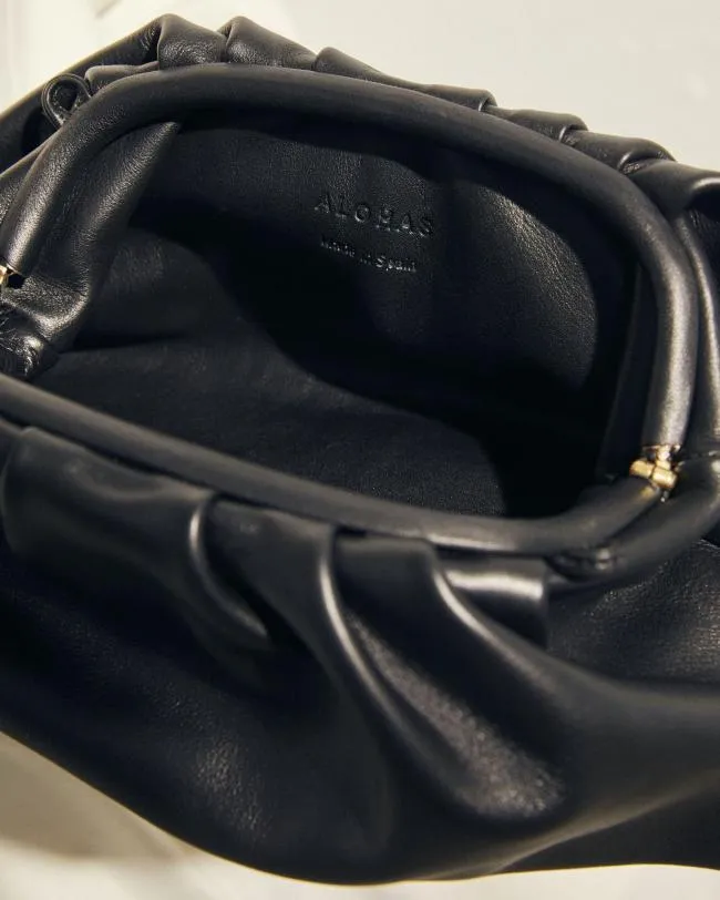 ALOHAS Bags The D 8211 Black Leather Handbag 8211 Women