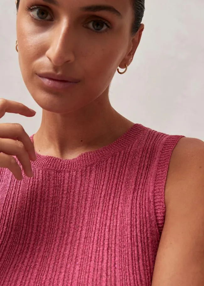 ALOHAS Dresses Breezy Glim 8211 Pink Knit Dress 8211 Women