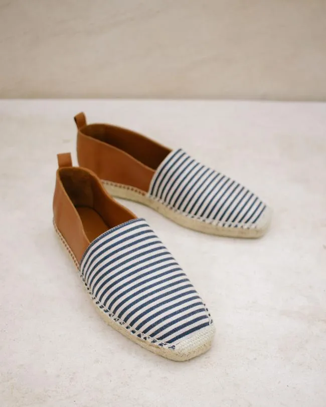 ALOHAS Espadrilles Naval 8211 Blue Leather Espadrilles 8211 Women