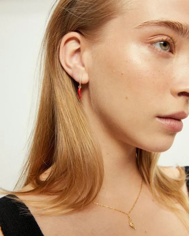 ALOHAS Jewelry Spicy 8211 Gold Earrings 8211 Women