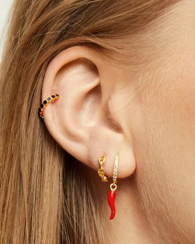 ALOHAS Jewelry Spicy 8211 Gold Earrings 8211 Women