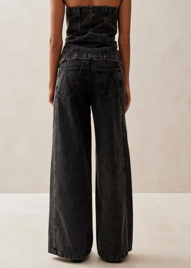 ALOHAS Pants Magda 8211 LowRise Black Jeans 8211 Women