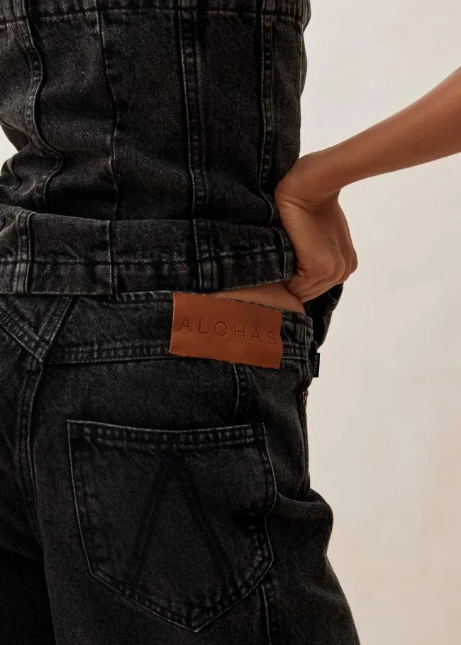 ALOHAS Pants Magda 8211 LowRise Black Jeans 8211 Women