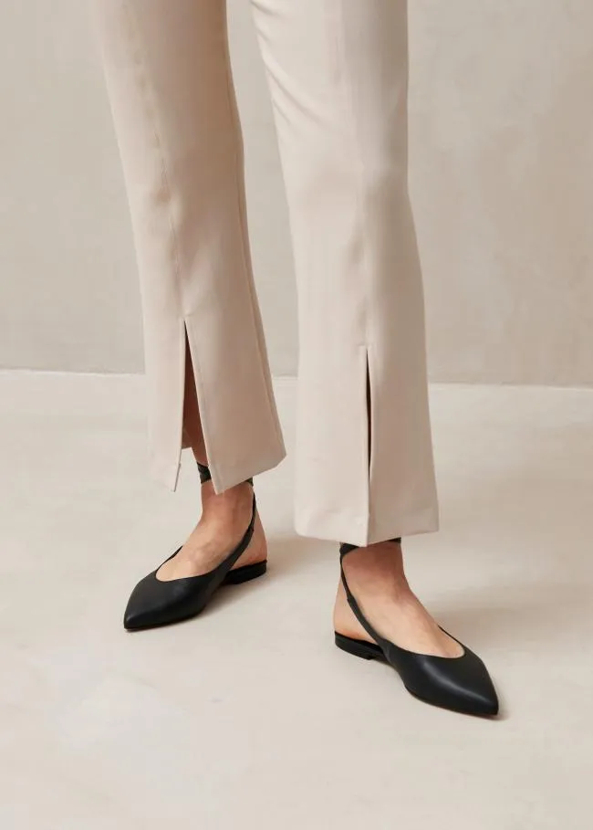 ALOHAS Pants Martina 8211 Beige Flare Pants 8211 Women