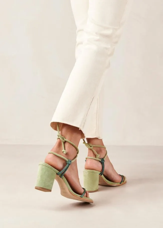 ALOHAS Sandals Grace Bicolor Green 8211 Women