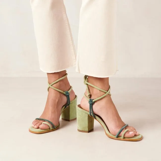 ALOHAS Sandals Grace Bicolor Green 8211 Women