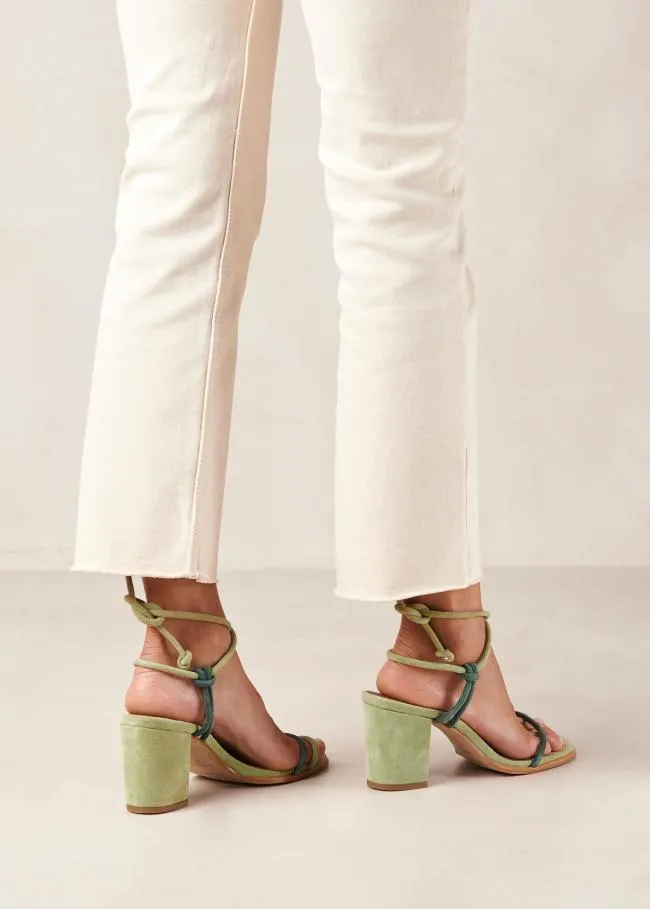ALOHAS Sandals Grace Bicolor Green 8211 Women