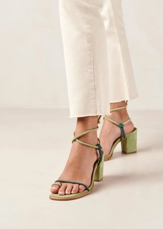 ALOHAS Sandals Grace Bicolor Green 8211 Women