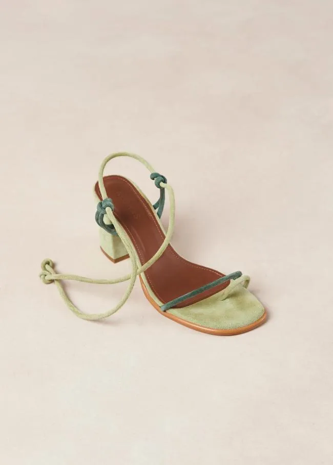 ALOHAS Sandals Grace Bicolor Green 8211 Women