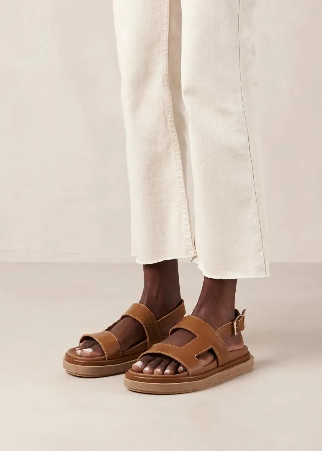 ALOHAS Sandals Lorelei 8211 Brown Leather Sandals 8211 Women
