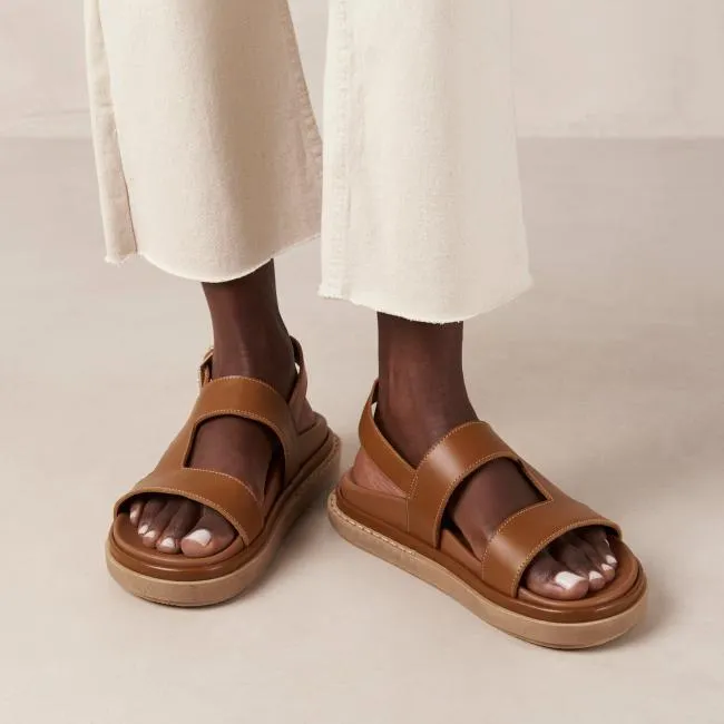 ALOHAS Sandals Lorelei 8211 Brown Leather Sandals 8211 Women