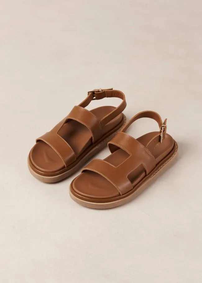 ALOHAS Sandals Lorelei 8211 Brown Leather Sandals 8211 Women